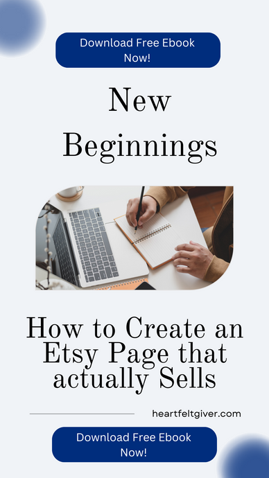 Etsy Starter Guide For Beginners