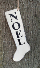 Load image into Gallery viewer, Rustic Christmas Stocking Wooden Holiday Decorations for Homes - Heartfelt Giver