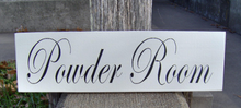 Load image into Gallery viewer, Sign For Bathroom Powder Room Door Decor - Heartfelt Giver