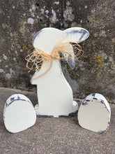 Load image into Gallery viewer, Spring Tabletop Decor Bunny Rabbit and Eggs Table Sitters Set by Heartfelt Giver - Heartfelt Giver