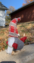 Load image into Gallery viewer, Gnome Sled Winter Decorative Tablescape Decor - Heartfelt Giver
