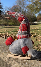 Load image into Gallery viewer, Gnome Sled Winter Decorative Tablescape Decor - Heartfelt Giver