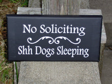 Load image into Gallery viewer, No Soliciting Dog Signs Handmade