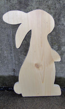 Load image into Gallery viewer, Bunny Rabbit Unfinished Wood Cutout Easter Holiday Decor DIY Make Take Arts Craft Supplies Raw Materials Wood Blank Board Wood Shapes Supply - Heartfelt Giver