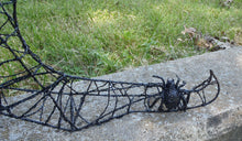 Load image into Gallery viewer, Witches Boot Halloween Supplies DIY Centerpiece Floral Arrangements Party Decor Wire Glittered Spooky Witch Spider Home Table Decorations - Heartfelt Giver