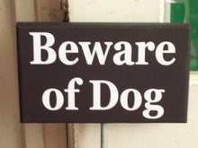 Load image into Gallery viewer, Beware of Dog Wood Vinyl Stake Sign Plaque Outdoor Yard Art Garden Landscape Home Decor Dog Lover Gift New Dog Puppy Dog Signs For Home Pet - Heartfelt Giver
