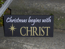 Load image into Gallery viewer, Christmas sign decorations.  Ad signs to your decor this holiday season that spark joy and remembrance.  This sign can be displayed indoors or outdoors for you needs.