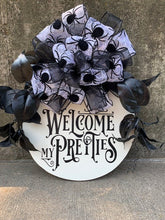 Load image into Gallery viewer, Halloween Welcome Seasonal Door Sign or Wall Decor - Heartfelt Giver