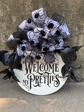 Load image into Gallery viewer, Halloween Welcome Seasonal Door Sign or Wall Decor - Heartfelt Giver