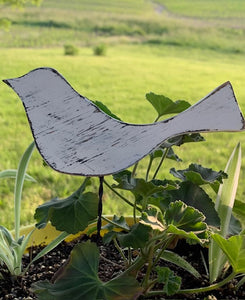 Bird Cottage Decor for the Home Planter Pick Decorations by Heartfelt Giver - Heartfelt Giver