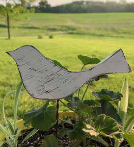Bird Cottage Decor for the Home Planter Pick Decorations by Heartfelt Giver - Heartfelt Giver