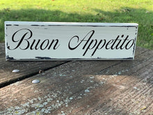 Load image into Gallery viewer, Buon Appetito Kitchen Wood Sign Decorative Decor for the Home by Heartfelt Giver - Heartfelt Giver