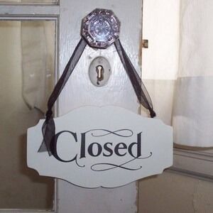 Open Closed Sign for Business Door Entrance - Heartfelt Giver