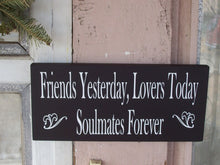 Load image into Gallery viewer, Friends Lovers Soulmates Signs Wood Home Decor - Heartfelt Giver