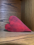 Wooden Heart Decor Rustic - Heartfelt Giver