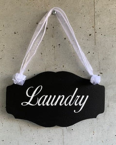 Laundry Sign for Interior Room Home Decor - Heartfelt Giver