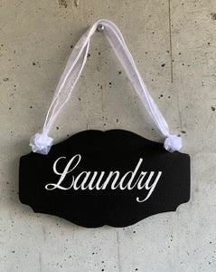 Laundry Sign for Interior Room Home Decor - Heartfelt Giver