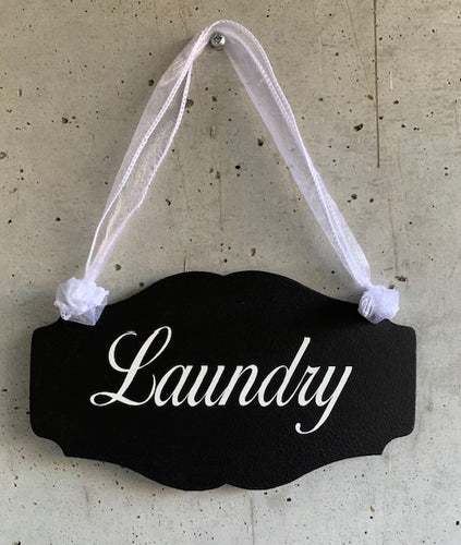 Laundry Sign for Interior Room Home Decor