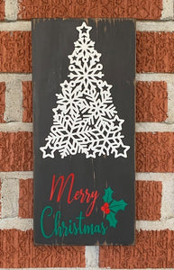 Merry Christmas Decorative Sign for Festive Home Holiday Decor - Heartfelt Giver