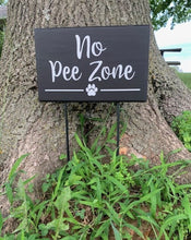 Load image into Gallery viewer, Dog No Pee Sign for Lawn Care Decorative Signage for Home or Business - Heartfelt Giver