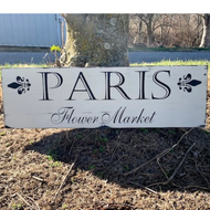 Paris Flower Market Sign - Heartfelt Giver