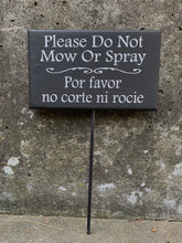 Load image into Gallery viewer, Garden Sign Do Not Mow Spray Prune Trim Options for the Yard by Heartfelt Giver - Heartfelt Giver