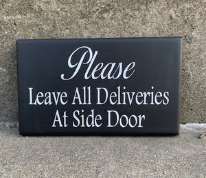 Delivery Package Sign - Heartfelt Giver