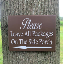 Load image into Gallery viewer, Directional Signs for Front Entry Porch Door or Wall for Homes or Businesses by Heartfelt Giver - Heartfelt Giver