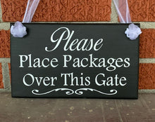 Load image into Gallery viewer, Place Packages Delivery Sign for the Home or Business - Heartfelt Giver
