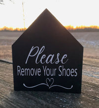 Load image into Gallery viewer, Shoes Remove Sign Decorative Home Decor - Heartfelt Giver