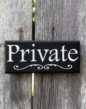 Load image into Gallery viewer, Private Sign for Office Door Business Interior Signage Plaque by Heartfelt Giver - Heartfelt Giver