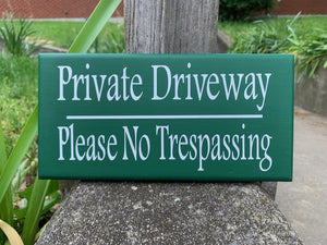 Signs Private Residence or Property Custom Outdoor Sign for Home or Business by Heartfelt Giver - Heartfelt Giver