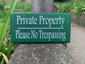 Signs Private Residence or Property Custom Outdoor Sign for Home or Business by Heartfelt Giver - Heartfelt Giver