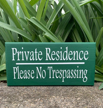 Load image into Gallery viewer, Private No Trespassing Signs - Heartfelt Giver