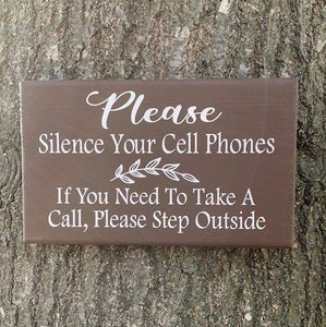 No Phone Signs Office Professional Wall Decor - Heartfelt Giver