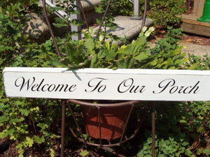 Welcome Porch Sign - Heartfelt Giver