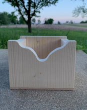 Load image into Gallery viewer, Box Wooden Planter Centerpiece by Heartfelt Giver