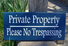Load image into Gallery viewer, Private No Trespassing Wooden Privacy Signs for Homes and Businesses - Heartfelt Giver