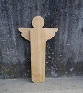 Angel Wooden Unfinished Garden Art