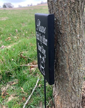 Load image into Gallery viewer, Please Pick Up After Your Dog Sign Vertical Wood Yard Sign by Heartfelt Giver - Heartfelt Giver