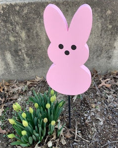 Easter Bunny Spring Wooden Cutout Handmade Rabbit Yard Decorations by Heartfelt Giver - Heartfelt Giver