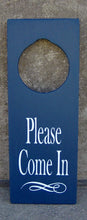Load image into Gallery viewer, Please Come In Door Knob Hanger Sign for Home or Business - Heartfelt Giver