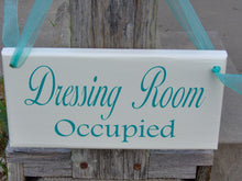 Load image into Gallery viewer, Dressing Room Vacant Occupied Wood Sign Vinyl 2 Sided Sign Office Supply Sign Business Sign Office Decor Boutique Store Shop Door Hanger - Heartfelt Giver