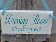 Load image into Gallery viewer, Dressing Room Vacant Occupied Wood Sign Vinyl 2 Sided Sign Office Supply Sign Business Sign Office Decor Boutique Store Shop Door Hanger - Heartfelt Giver