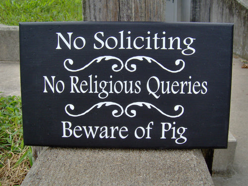 Deters unwanted visitors with clear messaging about your property and pet ownership. Ideal for entryways, gates, and fences.