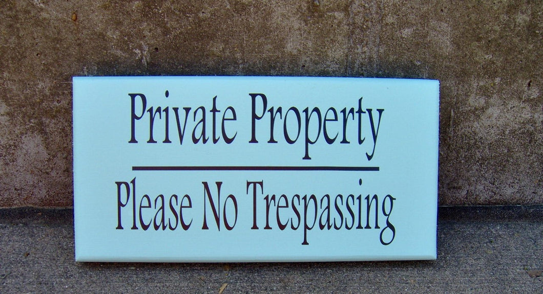 Private Property Please No Trespassing Wood Vinyl Sign Seafoam Beach Cottage Home Wall Entry Door Hanger Porch Decor Sign Private Residence - Heartfelt Giver