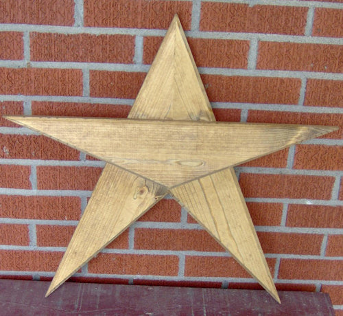 Wooden Star Five Point Star Rustic Farmhouse Primitive Porch Decor Barn Star Wall Decor Wall Hangings Door Decor Patriotic Star Wood Cutout - Heartfelt Giver