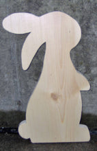 Load image into Gallery viewer, Bunny Rabbit Unfinished Wood Cutout Easter Holiday Decor DIY Make Take Arts Craft Supplies Raw Materials Wood Blank Board Wood Shapes Supply - Heartfelt Giver