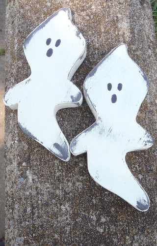 Halloween Ghost Picks Primitive Rustic Decor - Heartfelt Giver