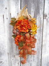 Load image into Gallery viewer, Fall Swag Wreath For Front Door Hanger Fall Flower Arrangement - Heartfelt Giver